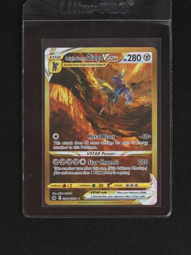 2022 Pokemon Crown Zenith #GG68 Origin Forme Dialga VSTAR — front
