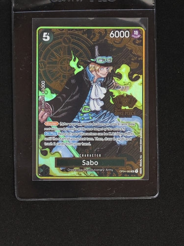 One Piece Card Game 2nd Anniversary Set OP04-083 Sabo — front