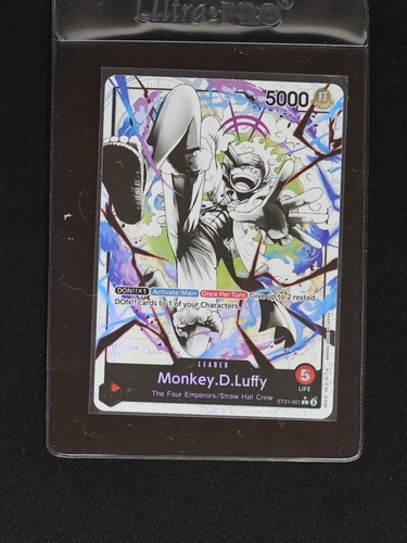One Piece ST21-001 Monkey D Luffy Gear 5 Starter Deck — front