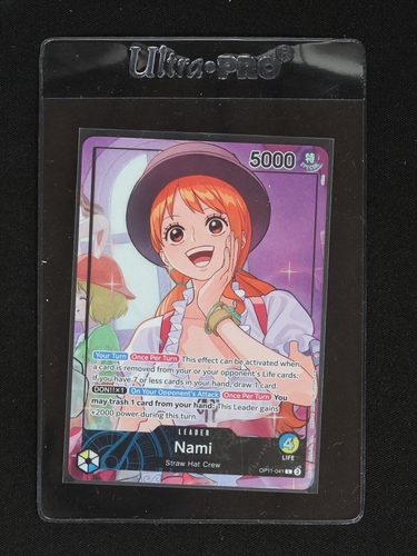 One Piece TCG OP11-041 Nami Leader Whole Cake Island — front