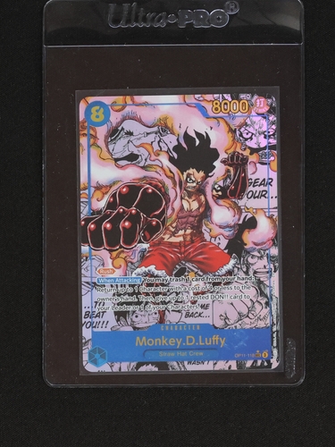 2025 One Piece TCG OP11-118 Monkey D. Luffy — front
