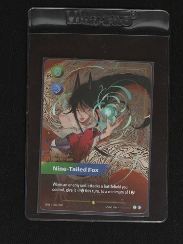 2025 Riftbound Origins #303 Ahri Nine-Tailed Fox — front