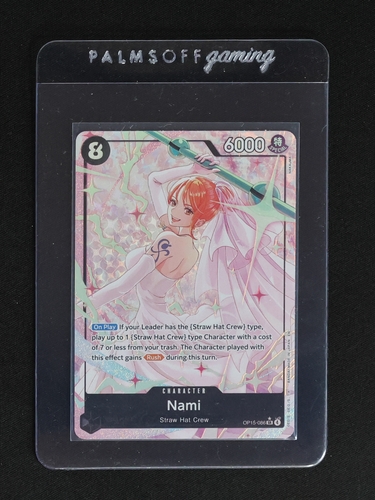 One Piece TCG OP15-086 Nami Alternate Art — front