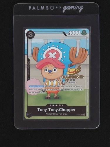 One Piece Card Game P-065 Tony Tony Chopper Championship 25-26 Event Pack — front
