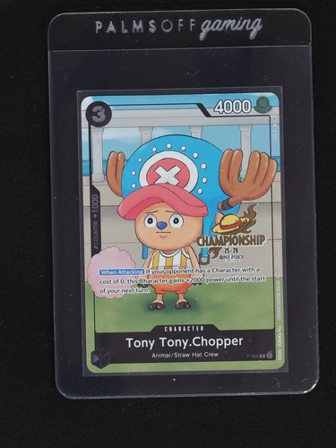 One Piece Card Game P-065 Tony Tony.Chopper Championship 25-26 Event Pack Promo — front