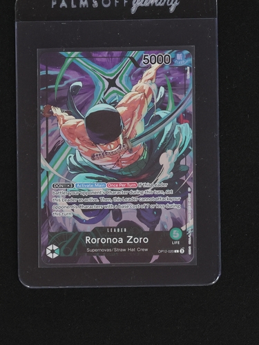 One Piece Card Game OP12-020 Roronoa Zoro Leader — front