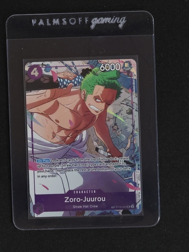 One Piece TCG ST18-004 Zoro-Juurou — front