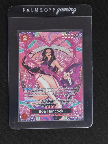 One Piece TCG OP15 #OP12-014 Boa Hancock SP Adventure on Kami's Island — front