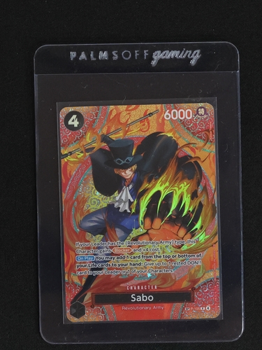 One Piece TCG P-105 Sabo SP Adventure on Kami's Island — front