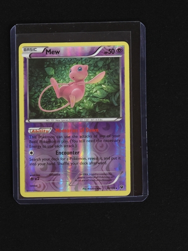 2016 Pokémon XY Fates Collide #29 Mew — front