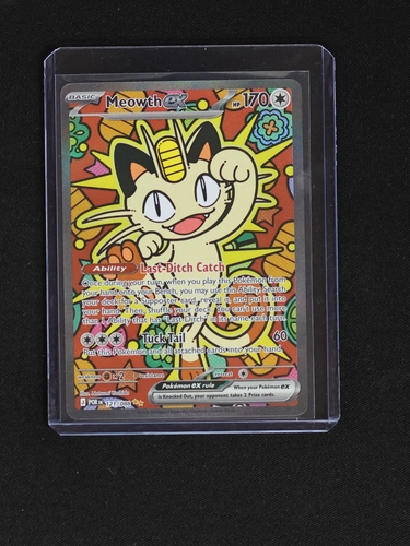 2021 Pokémon SIR #121 Meowth EX Perfect Order — front