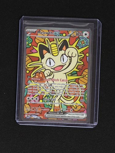 2025 Pokémon TCG Meowth ex #121 — front