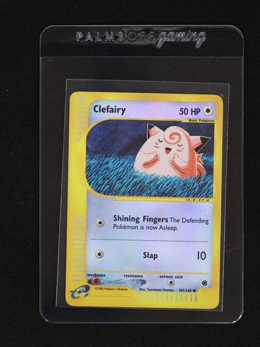 2002 Pokemon Expedition #101 Clefairy — front