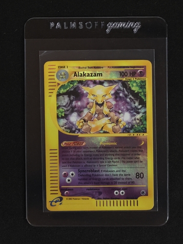 2002 Pokemon Expedition #33 Alakazam — front