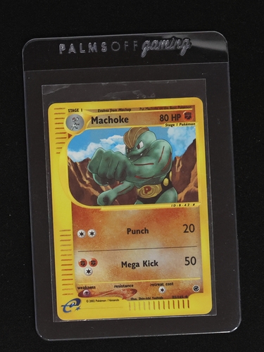 2002 Pokémon Expedition #85 Machoke — front