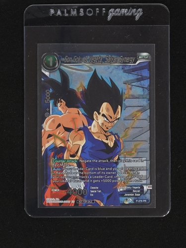 Son Goku & Vegeta, Saiyan Synergy P-276 Dragon Ball Super Card Game — front
