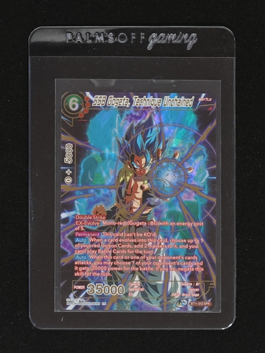 2020 Dragon Ball Super Card Game BT11-012 SSB Gogeta, Technique Unchained — front