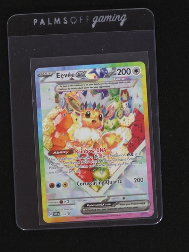 2025 Pokémon Eevee ex #174 Scarlet & Violet Promo — front