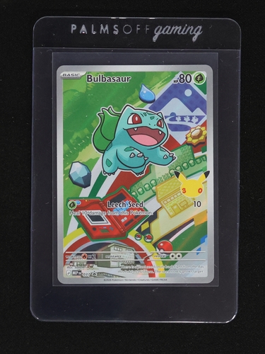 2026 Pokémon TCG MEP #037 Bulbasaur First Partner Illustration — front