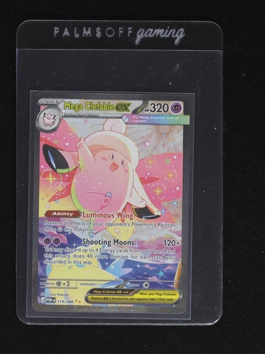 2019 Pokémon Mega Clefable EX #119 — front