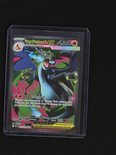2025 Phantasmal Flames Mega Charizard X EX #109/094 — front