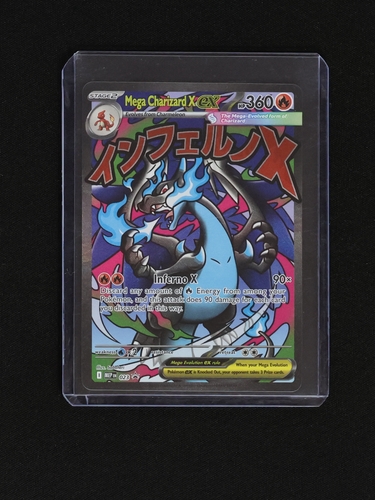 2025 Pokémon Mega Charizard X ex #023 Promo — front