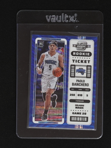 2022-23 Panini Contenders Optic #18 Paolo Banchero Rookie Ticket — front