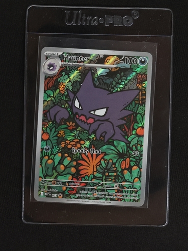 2025 Pokémon TCG #027 Haunter Me: Mega Evolution Promo — front