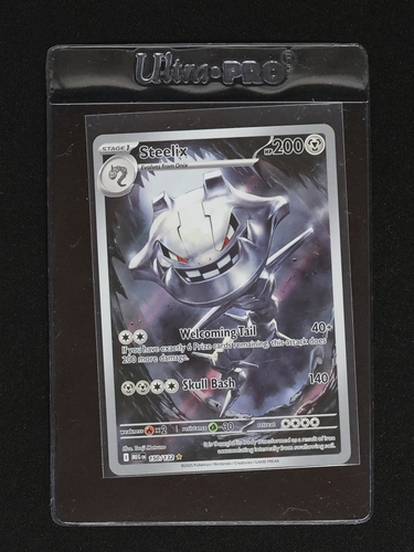 2022 Pokémon ME01: Mega Evolution #150 Steelix Illustration Rare — front