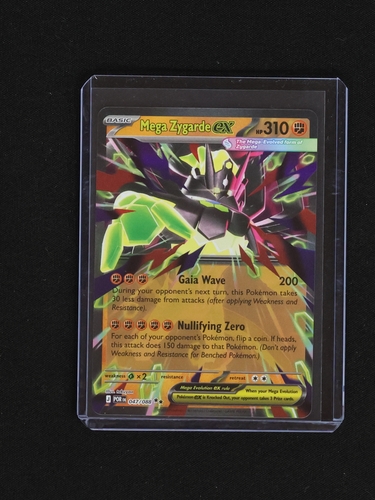 2016 Pokémon Perfect Order #047 Mega Zygarde GX — front