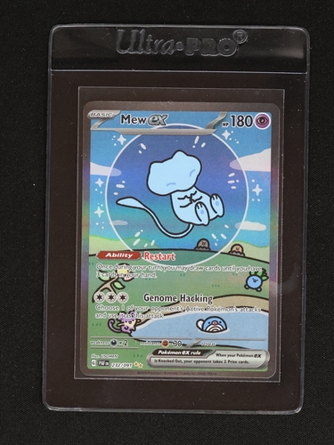 2023 Pokémon TCG SV: Paldean Fates #232 Mew ex — front