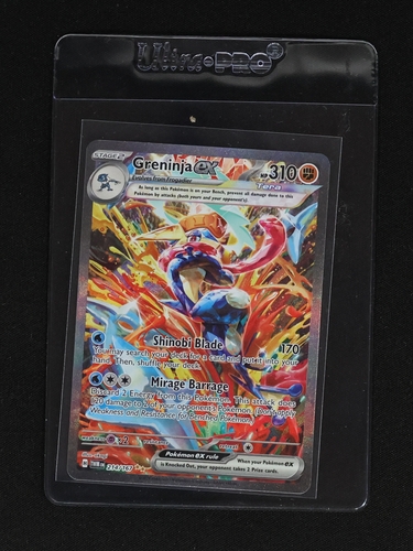 2024 Pokémon SV06 Twilight Masquerade #214 Greninja EX — front