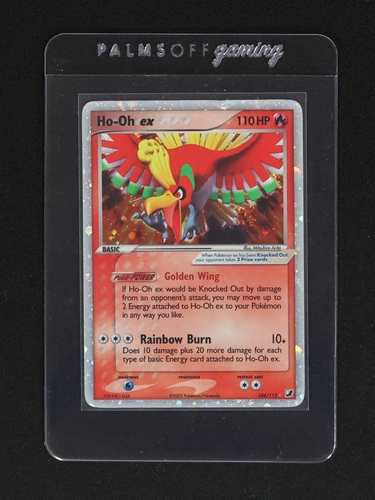 2005 Pokémon EX Unseen Forces #104 Ho-Oh ex — front