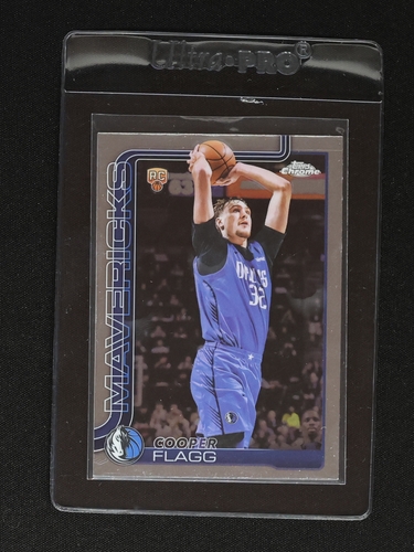 2025-26 Topps Chrome #251 Cooper Flagg RC — front