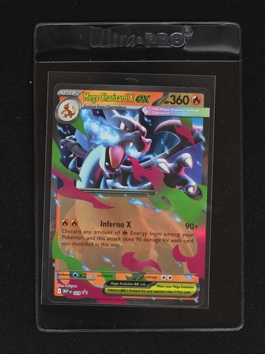 2014 Pokémon XY Phantom Forces #013 Mega Charizard X ex — front