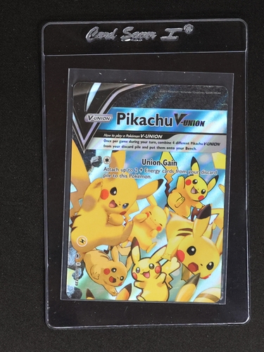 2021 Pokémon SWSH139 Pikachu V-Union — front