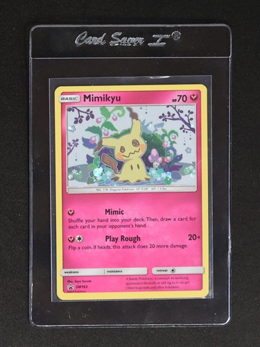 Pokémon Sun & Moon Team Up #SM163 Mimikyu — front
