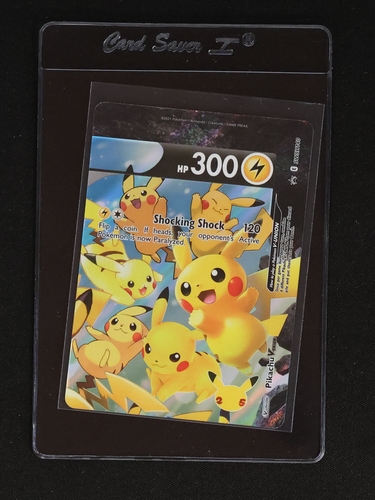 2021 Pokémon TCG SWSH140 Pikachu V-Union — front