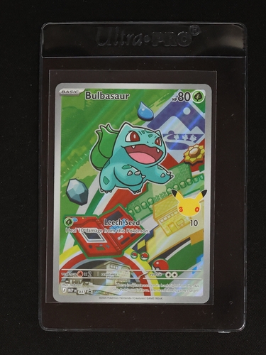 2026 Pokémon TCG MEP #037 Bulbasaur First Partner Illustration — front