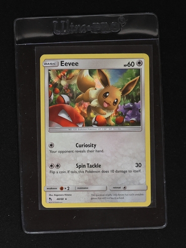2019 Pokémon Hidden Fates #48 Eevee — front