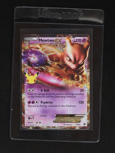 2021 Pokémon Celebrations #54 Mewtwo EX — front