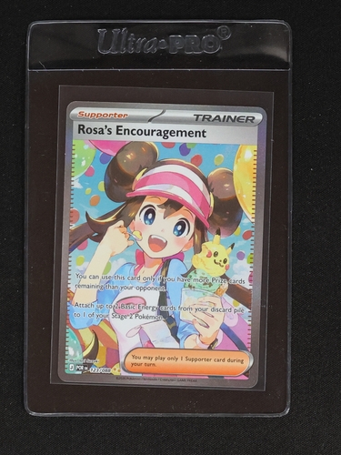2019 Pokémon #123 Rosa's Encouragement — front