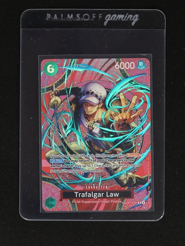 One Piece Card Game OP13-031 Trafalgar Law (SP) Adventure on Kami's Island — front