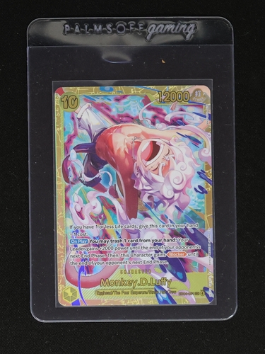 One Piece TCG OP15 EB04-061 Monkey D. Luffy Adventure on Kami's Island SEC — front