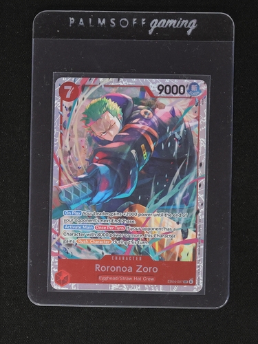 2023 One Piece Trading Card Game EB04-007 Roronoa Zoro — front