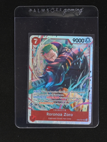 One Piece Card Game EB04-007 Roronoa Zoro — front