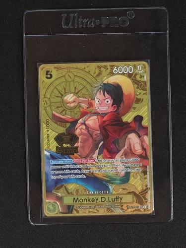 One Piece Card Game The Three Brothers ST13-015 Monkey D Luffy — front