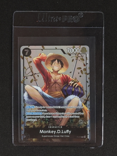 2025 One Piece Monkey.D.Luffy P-075 Promo — front
