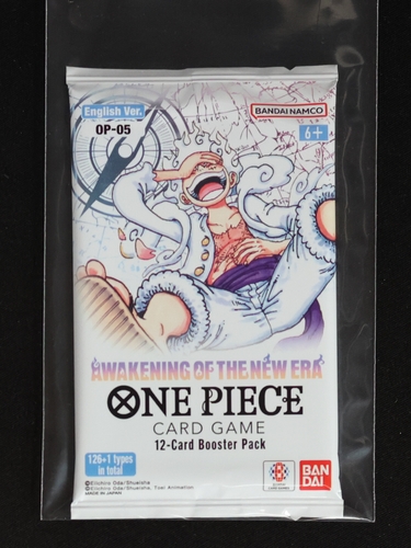 2023 Bandai Namco One Piece Card Game OP-05 Awakening of the New Era Booster Pack — front