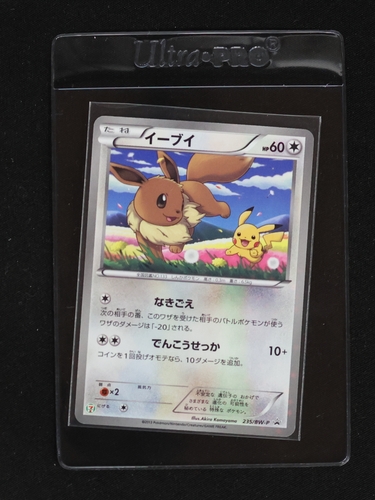 2013 Pokémon BW-P #235 Eevee Seven-Eleven Promo — front